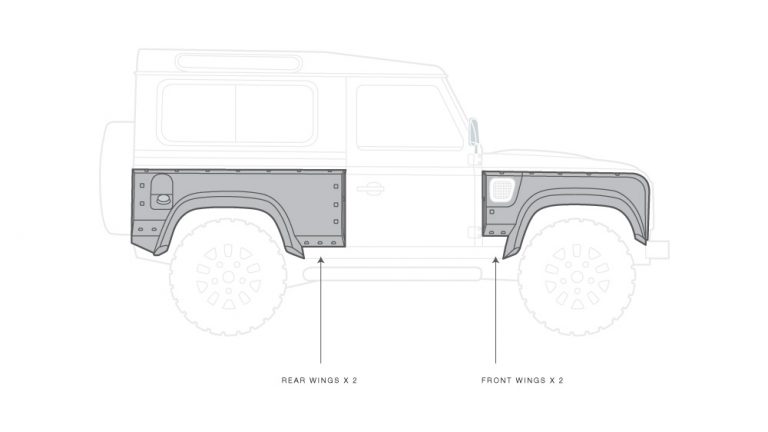 bodykit defender 90 1