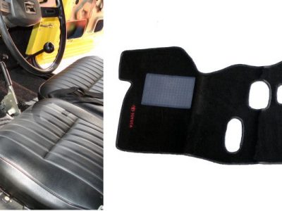 Tappeto anteriore nero per Toyota Land Cruiser BJ/FJ/HJ 40-0