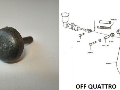 Gommino battuta pedale freno/frizione per Toyota Land Cruiser BJ/FJ/HJ 40-0