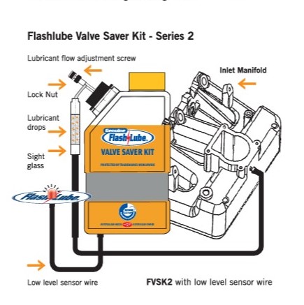 Kit Risparmio Valvola Elettronico GPL/Metano Premium Flush Lube - Lubrificante Per Valvole Motore, Preprogrammato 3-8 Cilindri