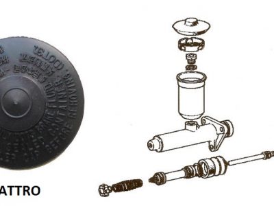 Coperchio serbatoio pompa freno/frizione per Toyota Land Cruiser BJ/FJ/HJ 40 1976-1980 OEM-0