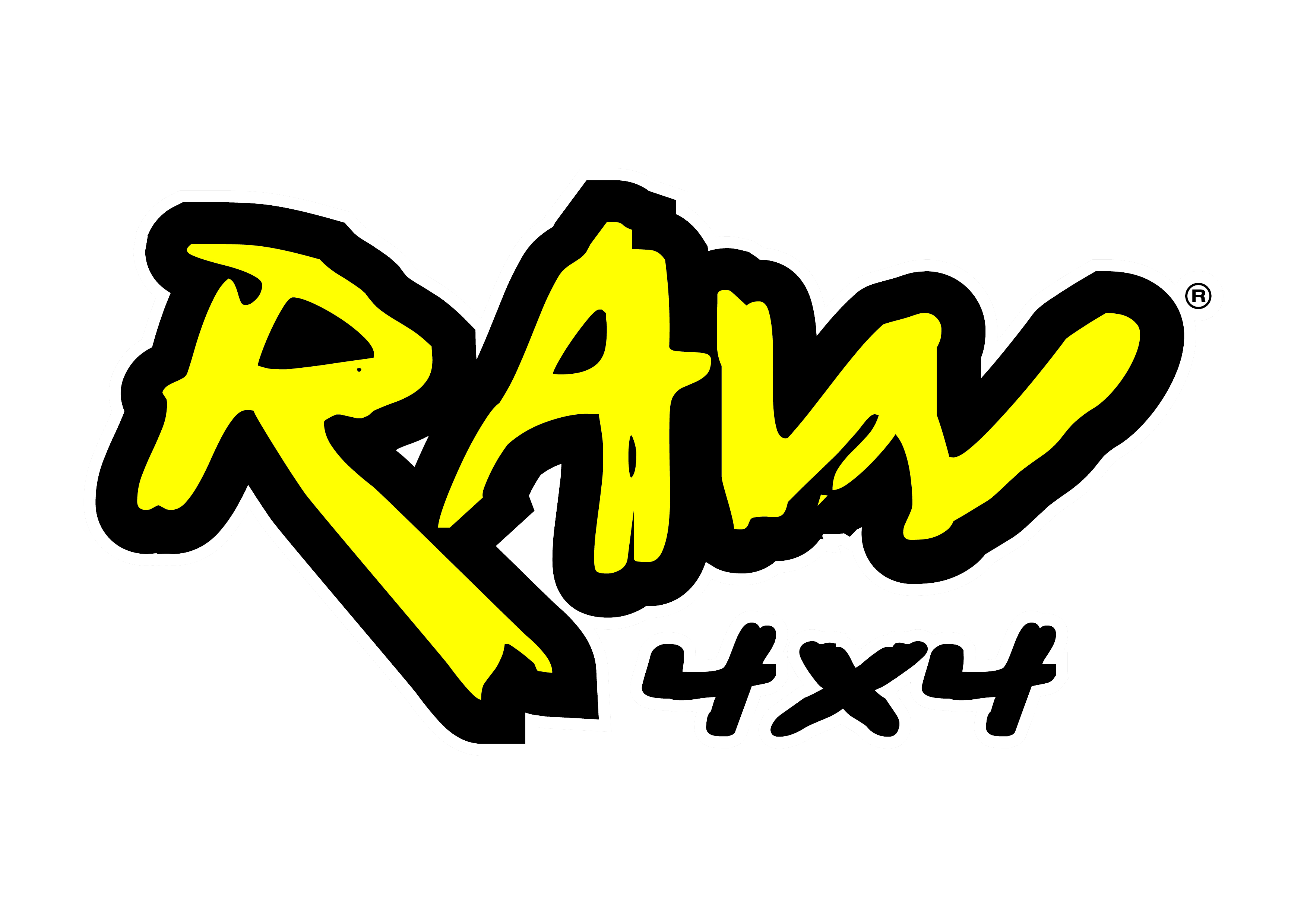 Balestra rinforzata 150-200 kg 4 cm RAW 4x4 Toyota Hilux 88-05-149956