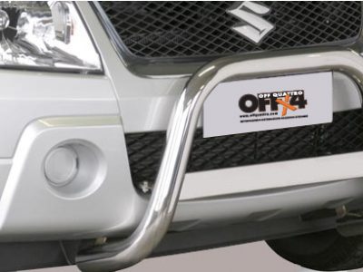 Bull Bar Medium Bar Omologato InoxØ 63mm - Suziki Gran Vitara 2005/2008-0