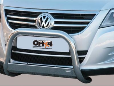 Bull Bar Medium Bar Omologato InoxØ 63mm - Volkswagen Tiguan Sport & Style/ Trend & Fun 08/11-0