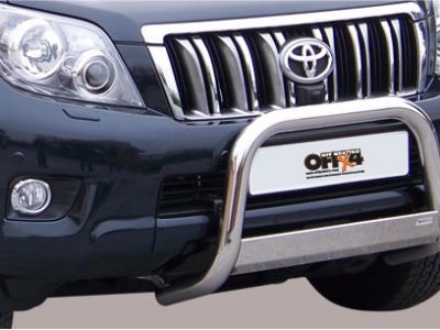Bull Bar Medium Bar Omologato InoxØ 63mm - Toyota Land Cruiser 150 2009/2013-0