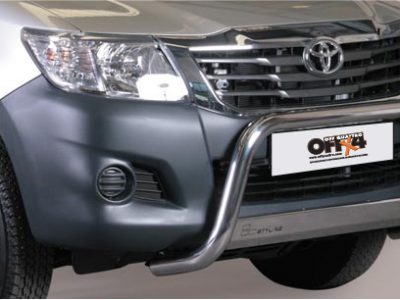 Bull Bar Medium Bar Omologato InoxØ 63mm - Toyota Hi Lux 2011/2015-0