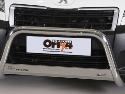 Bull Bar InoxØ 63mm - Peugeot Expert 2006/2015-0