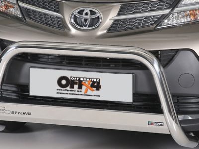 Bull Bar Medium Bar Omologato InoxØ 63mm - Toyota Rav4 2013/2015-0