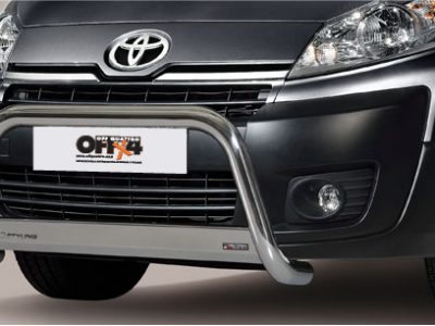 Bull ar Medium Bar Omologato InoxØ 63mm - Toyota Proace-0