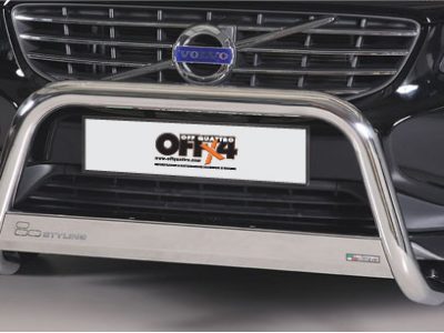 Bull bar Medium Bar Omologato InoxØ 63mm - Volvo XC60 dal 2014 in poi-0