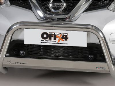 Bull bar InoxØ 63mm - Nissan X Trail dal 2015 in poi-0