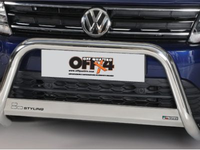 Bull Bar Medium Bar Omologato InoxØ 63mm - Volkswagen Tiguan 2016-0