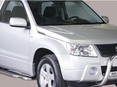 Bull Bar Medium Bar Mark Omologato InoxØ 63mm - Suzuki Gran Vitara 2005/2008-0
