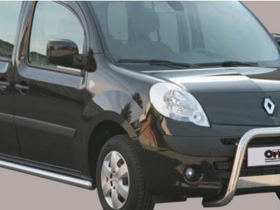 Bull Bar Medium Bar Mark Omologato InoxØ 63mm - Renault Kangoo 2008/2013-0