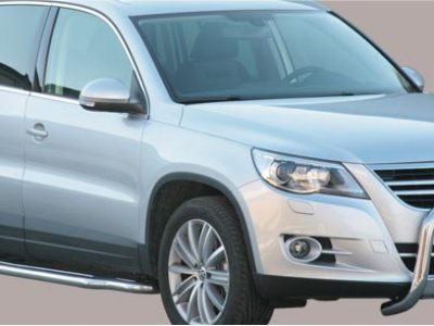 Bull Bar Medium Bar Mark Omologto InoxØ 63mm - Volkswagen Tiguan Sport & Style/ Trend & Fun 2008/2011-0