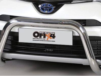 Bull Bar Super Bar Omologato InoxØ 76mm - Toyota Rav4 Hybrid 2016-0
