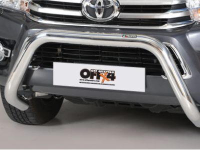 Bull Bar Super Bar Omologato InoxØ 76mm - Toyota Hi Lux 2016-0