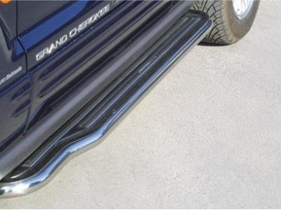 Pedane Sottoporta InoxØ 50mm - Jeep Grand Cherokee 1999/2005-0