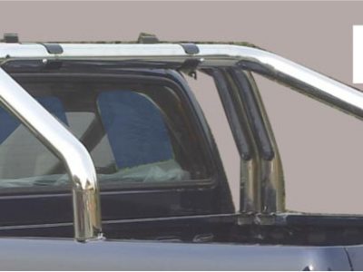 Roll Bar Sponde 3 Roll Bar Sponde Inox (versione 3 tubi)Ø 76mm - Isuzu D Max 2007/2012 D.C.-0