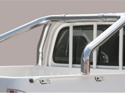 Roll Bar Mark Sponde Inox (versione 2 tubi)Ø 76mm - Ford Ranger D.C 2009/2011-0