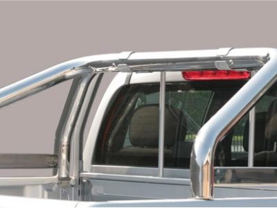 Roll Bar Mark Sponde Inox 8versione 2 tubi)Ø 76mm - Volkswagen Amarok-0