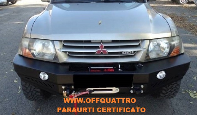 Paraurti Winch Bumper Mitsubishi Pajero V60 - Wolf II CE-153129