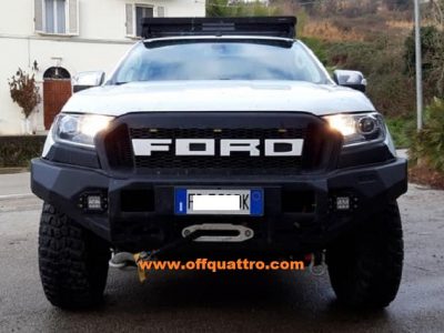 Ford Ranger PX Paraurti Anteriore Alluminio Rival-0