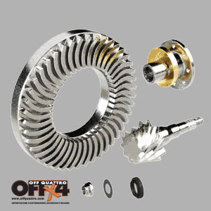 Coppia Conica Terrain Tamer Toyota Hilux 1985/1986/1979/1983/1988/1984 Anteriore/Posteriore Rapporto 4.87:1 -0