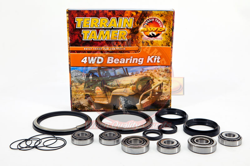 KIT REVISIONE SFERE PONTE ANT. CON CUSCINETTI SUPERIORI ED INFERIORI E KIT GUARNIZIONI COMPLETO - Nissan Patrol G60- Anno1980