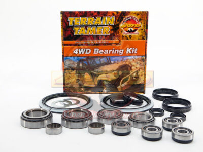 KIT REVISIONE SFERE PONTE ANT. CON CUSCINETTI SUPERIORI ED INFERIORI E KIT GUARNIZIONI COMPLETO + CUSCINETTO MOZZO - Nissan Patrol GU 1997