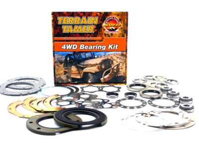 KIT REVISIONE SFERE PONTE ANT. CON CUSCINETTI SUPERIORI ED INFERIORI E KIT GUARNIZIONI COMPLETO - Toyota Hilux 1979/1985-Toyota Land Cruise Serie 40/60/70/55-Terrain Tamer