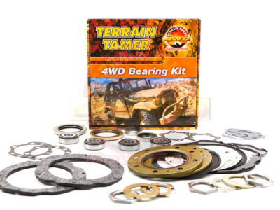 KIT REVISIONE SFERE PONTE ANT. CON CUSCINETTI SUPERIORI ED INFERIORI E KIT GUARNIZIONI COMPLETO - Toyota Land Cruiser Serie 70/80/105-1990-2012-Terrain Tamer