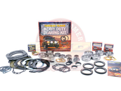 KIT REVISIONE SFERE PONTE ANT. CON CUSCINETTI SUPERIORI ED INFERIORI E KIT GUARNIZIONI COMPLETO + CUSCINETTO MOZZO - Toyota Land Cruiser Serie 70/105-Terrain Tamer