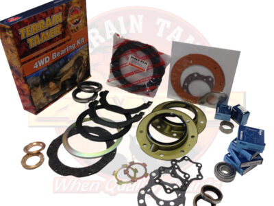 KIT REVISIONE SFERE PONTE ANT. CON CUSCINETTI SUPERIORI ED INFERIORI E KIT GUARNIZIONI COMPLETO - Toyota Land Cruiser  SERIE 70 Anno 2012- Terrain Tamer