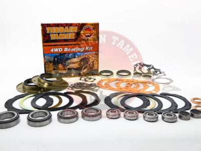 KIT REVISIONE SFERE PONTE ANT. CON CUSCINETTI SUPERIORI ED INFERIORI E KIT GUARNIZIONI COMPLETO + CUSCINETTO MOZZO - Toyota Land Cruiser Serie 70 Anno2012-Terrain tamer