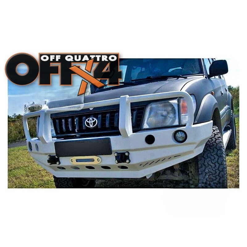 Bullbar do zderzaka wzor gu4 toyota lcj9095 96 99 wersja z poszerzeniami