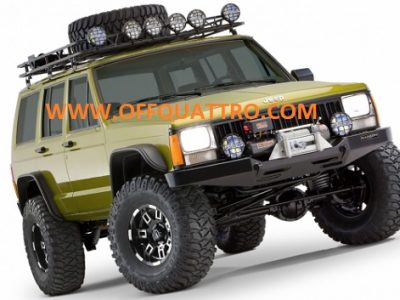 FENDER FLARES BUSHWACKER FLAT STYLE - JEEP CHEROKEE XJ-0