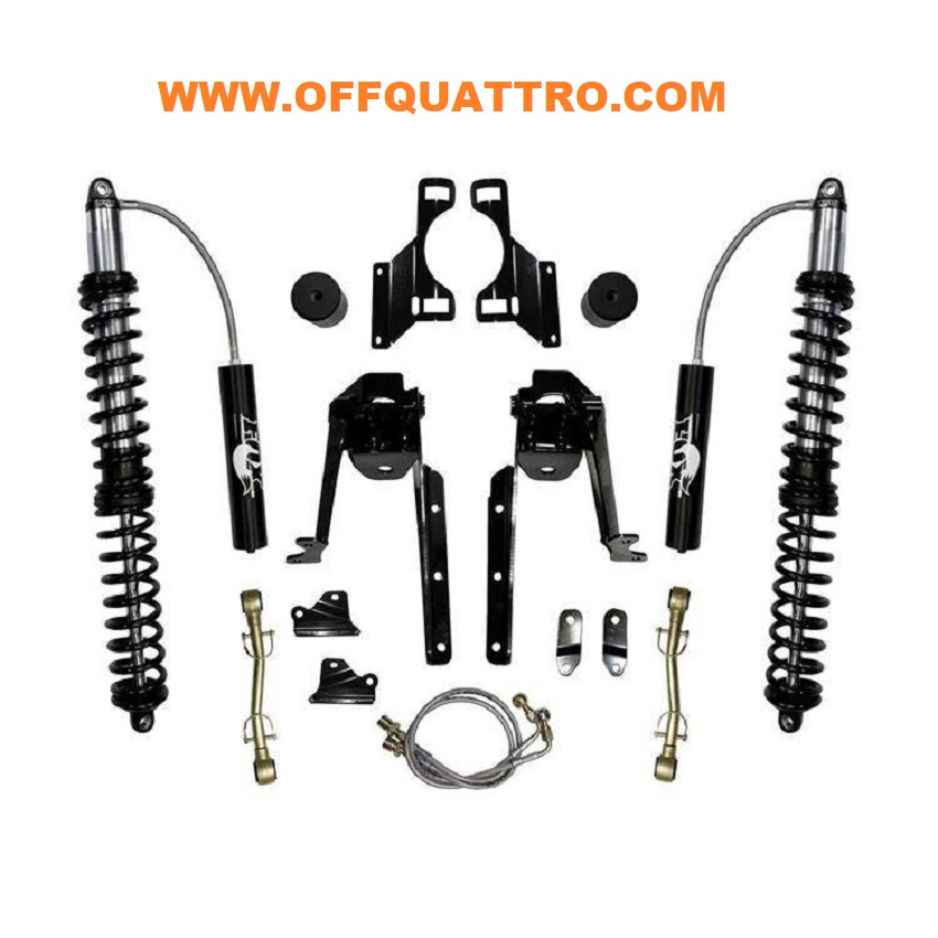 Ammortizzatori anteriori con serbatoio coil-over serie 2.0 Kit aggiornamento Fox Skyjacker Lift 3,5-6" - JEEP WRANGLER JK 07-18