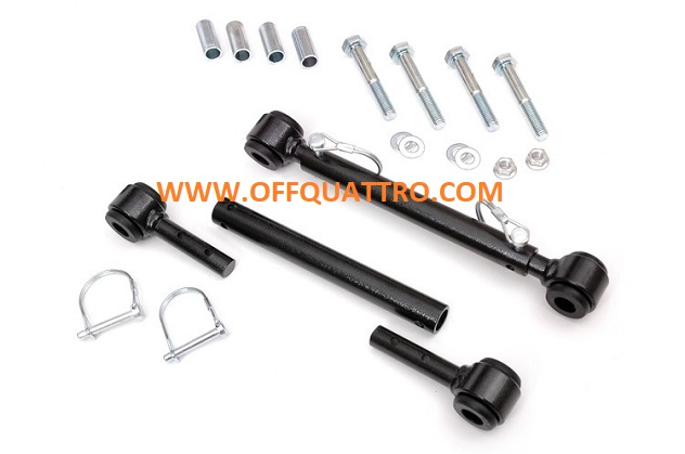 REAR SWAY BAR QUICK DISCONNECTS ROUGH COUNTRY LIFT 4"-6" - JEEP WRANGLER TJ-0