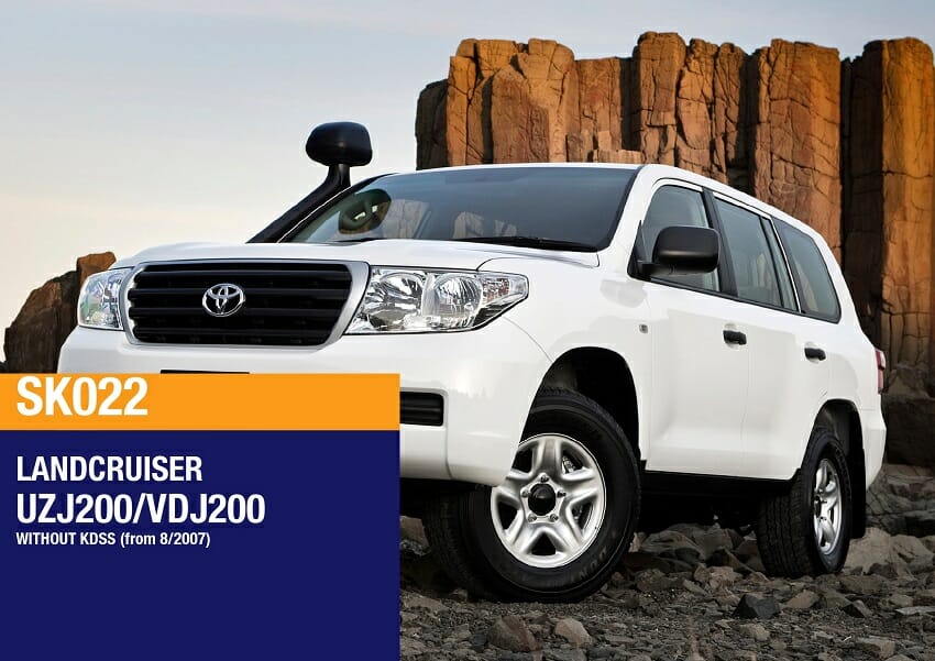TOYOTA LAND CRUISER UZJ200/ VDJ200-ANNO 8/2007-KIT SOSPENSIONI INCLUSI AMMORTIZZATORI E MOLLE SENZA KDSS-TERRAIN TAMER - immagine 6