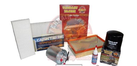 Kit Tagliando Completo Per Nissan Navara 2.5 DCI 190CV Dal 2010 - 4 Filtri (olio, Aria, Gasolio, Abitacolo)