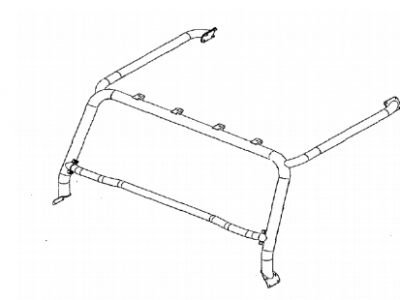 Roll Bar Land Rover Defender 110/130 (Soft Top) - Safety Devices