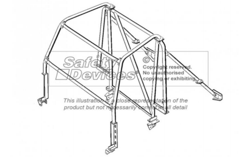 Roll Bar Land Rover Defender 90 (Hard Top CSW) - Safety Devices