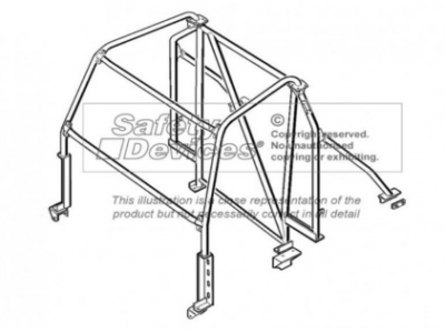 Roll Bar Land Rover Defender  90 (Hard Top CSW) - Safety Devices