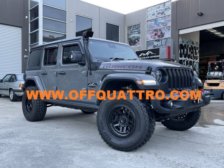 Jeep Wrangler JL JT Snorkel Bravo Off Quattro