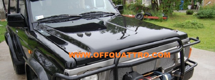 Cofano Nissan Patrol Y60 Fibra - immagine 3