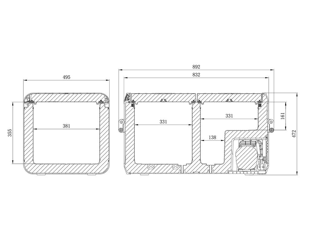 DOMETIC FRIGO CFX3 75DZ - FRONT RUNNER - immagine 2