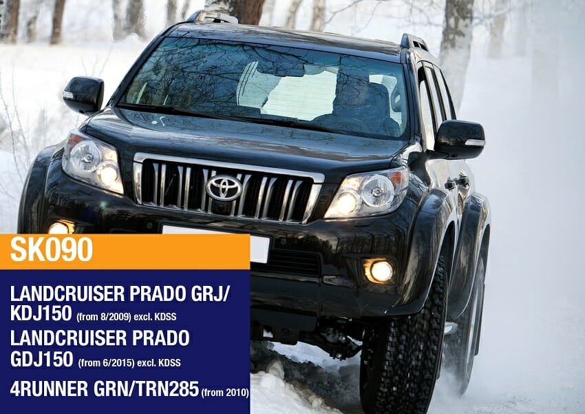 TOYOTA 4RUNNER SERIE GRN285/TRN285-ANNO 2010-KIT SOSPENSIONI INCLUSI AMMORTIZZATORI E MOLLE SENZA KDSS E AUTOLIVELLANTE-TERRAIN TAMER - immagine 2