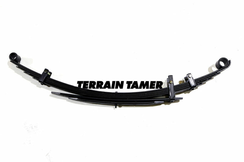 ISUZU DMAX 4X4 SERIE TFS77-07/2003-09/2006-BALESTRA POSTERIORE RIALZATA 50mm-CARICO COSTANTE 500Kg-TERRAIN TAMER