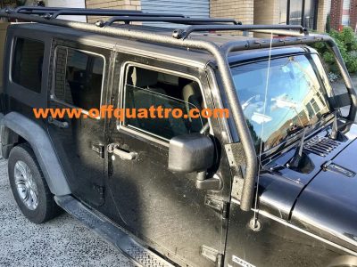 Portapacchi Tubolare Esterno Jeep Wrangler JK 4 Porte